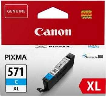 Canon CLI-571CXL 0332C001 azurová (cyan) originální cartridge