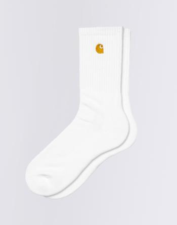 Carhartt WIP Chase Socks White / Gold