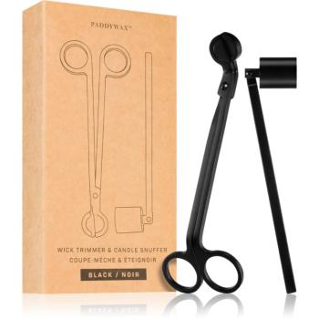 Paddywax Accesories Wick Trimmer & Candle Snuffer - Matte Black dárková sada