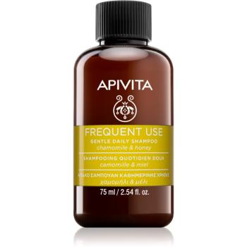 Apivita Frequent Use Gentle Daily Shampoo šampon pro každodenní mytí vlasů s heřmánkem 75 ml