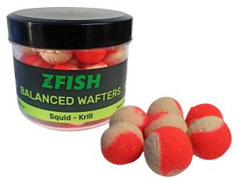 Zfish vyvážené boilie balanced wafters 16 mm 60 g - squid krill