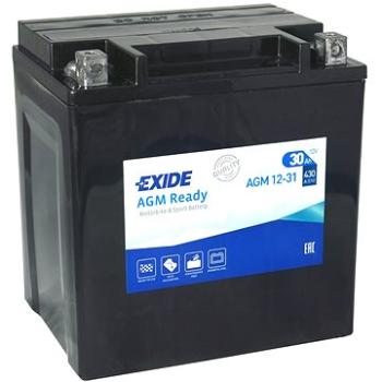 EXIDE BIKE Factory Sealed 30Ah, 12V, AGM12-31 (YIX30L-BS)  (AGM12-31)