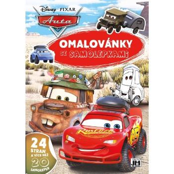 Disney A4 AUTA Omalovánky se samolepkami, mix, velikost