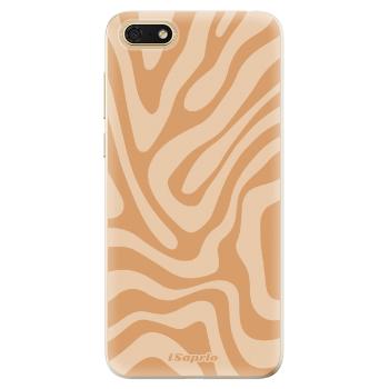 Odolné silikonové pouzdro iSaprio - Zebra Orange - Huawei Honor 7S