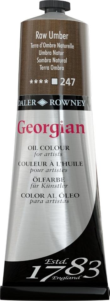 Daler Rowney Georgian Olejová barva Raw Umber 225 ml 1 ks