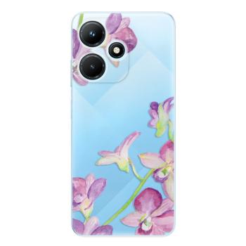 Odolné silikonové pouzdro iSaprio - Purple Orchid - Infinix Hot 30i