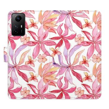 Flipové pouzdro iSaprio - Flower Pattern 10 - Xiaomi Redmi Note 12S