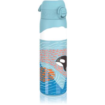 Ion8 Leak Proof nerezová láhev na vodu pro děti Big Whale 600 ml