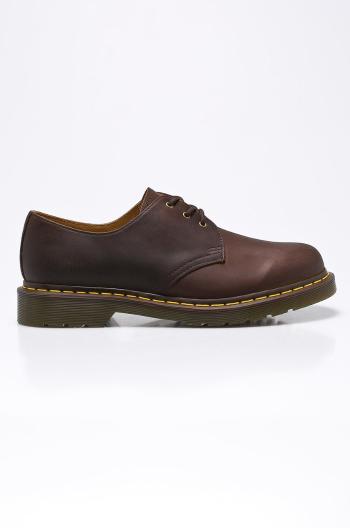 Semišové polobotky Dr. Martens 1461 pánské, hnědá barva, 11838201.1461.MEN-GAUCHO