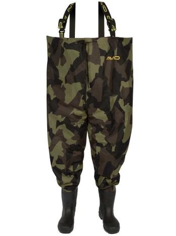 Avid carp prsačky distortion camo chest waders - 41