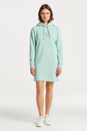 ŠATY GANT TONAL ARCHIVE SHIELD DRESS MINTY GREEN