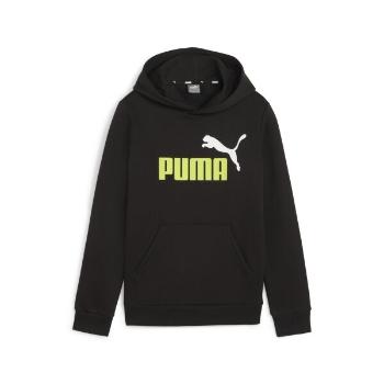 Puma ESSENTIALS + BIG LOGO HOODIE Chlapecká mikina, černá, velikost