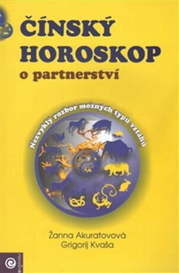 Čínský horoskop o partnerství - Žanna Akuratovová, Grigorij Kvaša