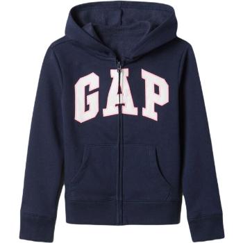 GAP FULLZIP LOGO Dívčí mikina, tmavě modrá, velikost