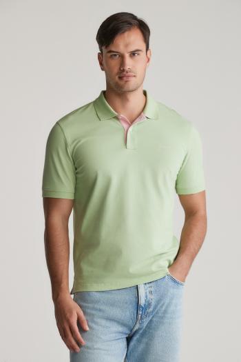 POLOKOŠILE GANT REG CONTRAST PIQUE SS POLO APPLE GREEN