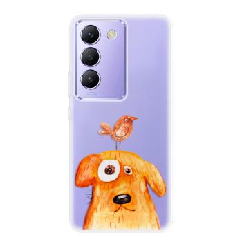 Odolné silikonové pouzdro iSaprio - Dog And Bird - Vivo V40 SE 4G/5G