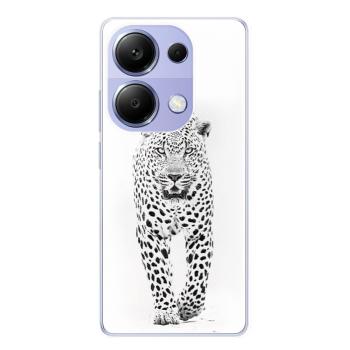 Odolné silikonové pouzdro iSaprio - White Jaguar - Xiaomi Redmi Note 13 Pro