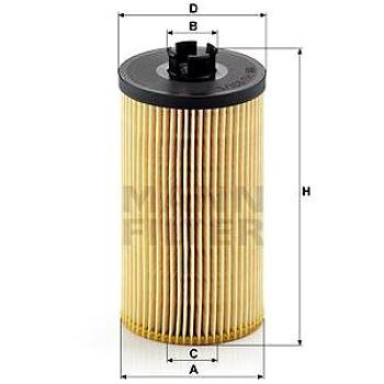 MANN-FILTER HU931/5x pro vozy MERCEDES-BENZ (HU931/5x)