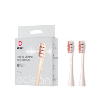 OCLEAN Náhradné hlavice Plaque Control Medium, P1C8-X Pro Digital, zlaté 2 ks