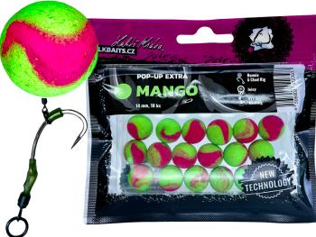 Lk baits plovoucí boilie pop-up extra mango - 14 mm 18 ks