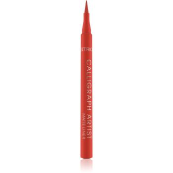 Catrice Calligraph Artist Matte oční linky ve fixu s matným efektem odstín 080 Bloody Mary 1,1 ml