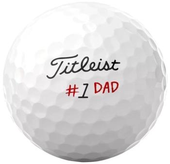 Titleist Pro V1 2025 White Fathers Day Golfové míčky
