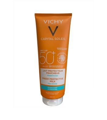 Vichy Opalovací mléko SPF 50+ Capital Soleil (Fresh Protective Milk) 300 ml