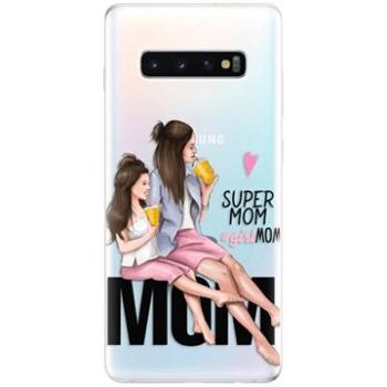 iSaprio Milk Shake - Brunette pro Samsung Galaxy S10+ (shakbrun-TPU-gS10p)