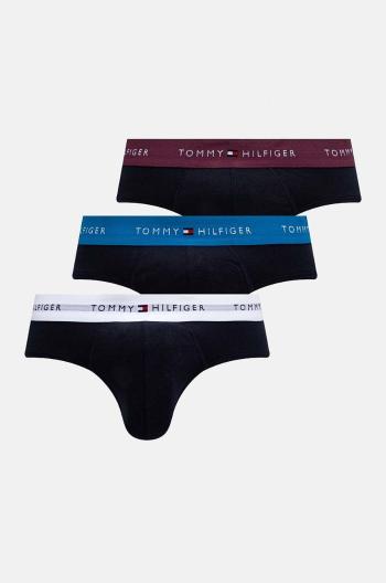 Spodní prádlo Tommy Hilfiger 3-pack pánské, tmavomodrá barva, UM0UM02904