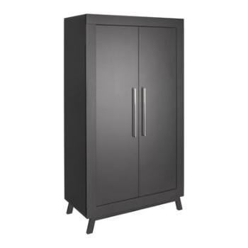 Schardt Wardrobe Miami Black 2-door