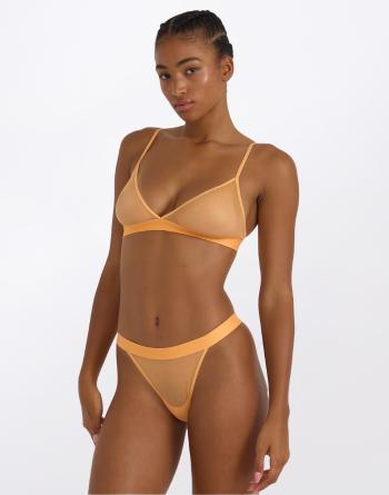 Organic Basics Mesh Triangle Bralette Papaya S