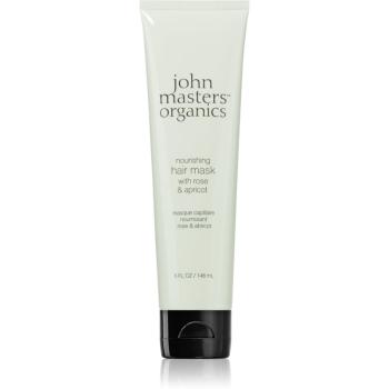 John Masters Organics Rose & Apricot Hair Mask vyživující maska na vlasy 148 ml