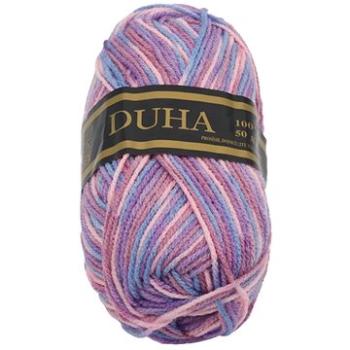 Duha 50g - 008 růžová, fialová, modrá (6577)