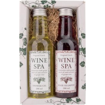 Bohemia Gifts & Cosmetics Wine Spa dárková sada do sprchy