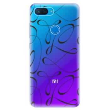 Odolné silikonové pouzdro iSaprio - Fancy - black - Xiaomi Mi 8 Lite