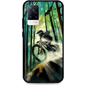 TopQ Kryt Vivo V21 5G silikon Mountain Bike 72909 (Sun-72909)