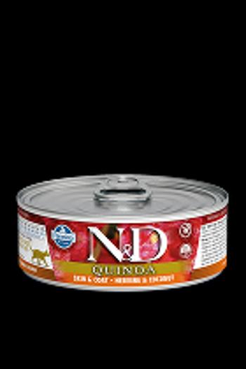 N&D CAT QUINOA Adult Herring & Coconut 80g + Množstevná zľava 1+1