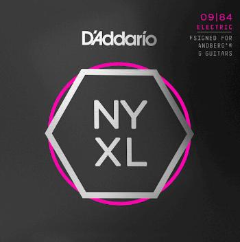 D'Addario NYXL0984SB Struny pro elektrickou kytaru