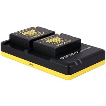 PATONA sada pro Dual Panasonic DMW-BLC12 + 2x pro 1000mAh (PT1949B)