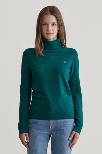 ROLÁK GANT EXTRAFINE LAMBSWOOL ROLLNECK DEEP FOREST