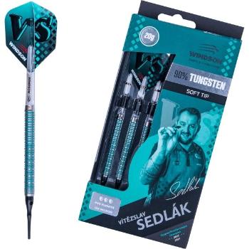 Windson CHAMPION SEDLÁK 20 G TUNGSTEN SET Wolframový set šipek s měkkými hroty, tyrkysová, velikost