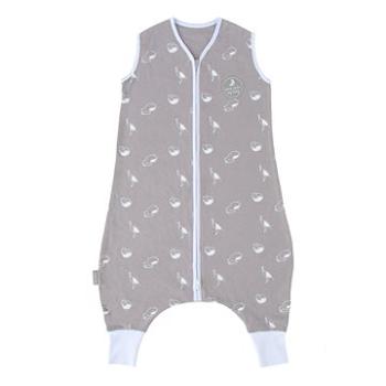 Natulino Little Walkers extra tenký letní spací pytel s nohavicemi, Animals grey, XL (Vel. 92/110) (5903148274218)