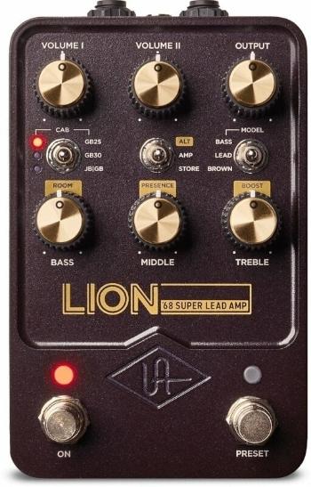 Universal Audio UAFX Lion ‘68 Super Lead Amp Pedal Kytarový efekt