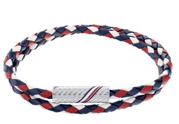 Tommy Hilfiger Stylový dvojitý kožený náramek 2790472