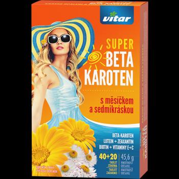 REVITAL VITAR Super-beta karotén 40+ 60 tablet