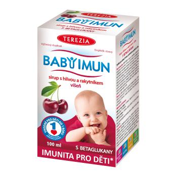 BABY IMUN sirup s hlívou a rakytníkem - višeň