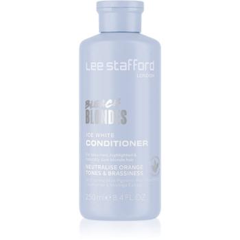 Lee Stafford Bleach Blondes Ice White kondicionér pro studené odstíny blond 250 ml