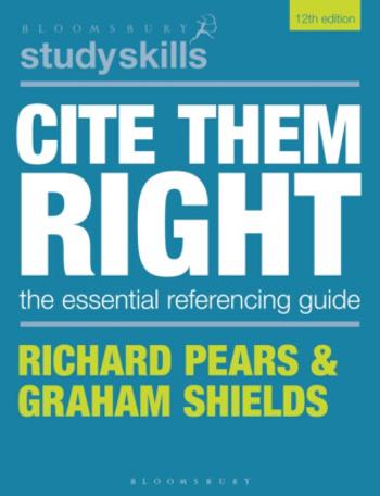 Cite Them Right - Richard A. Spears, Graham  Shields