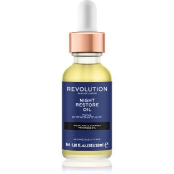 Revolution Skincare Night Restore Oil rozjasňující a hydratační olej 30 ml