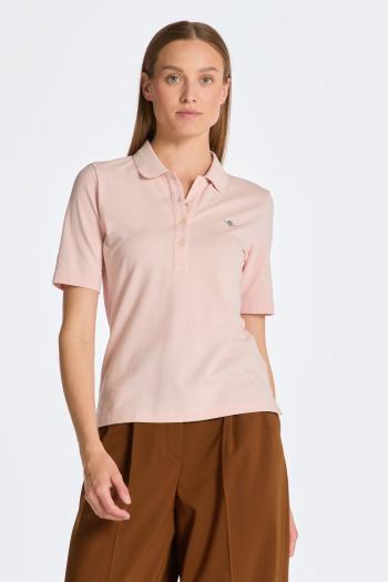 POLOKOŠILE GANT SLIM SHIELD SS PIQUE POLO FADED PINK